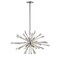 Z-Lite Soleia 8 Light Chandelier, Chrome & Clear 4002-8B - alternate 2